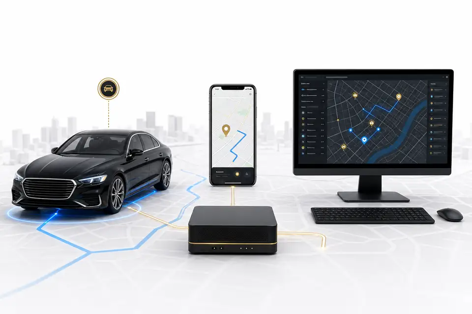 Safe Driver Premium sistem za klijente, vozače, dispečere i partnere